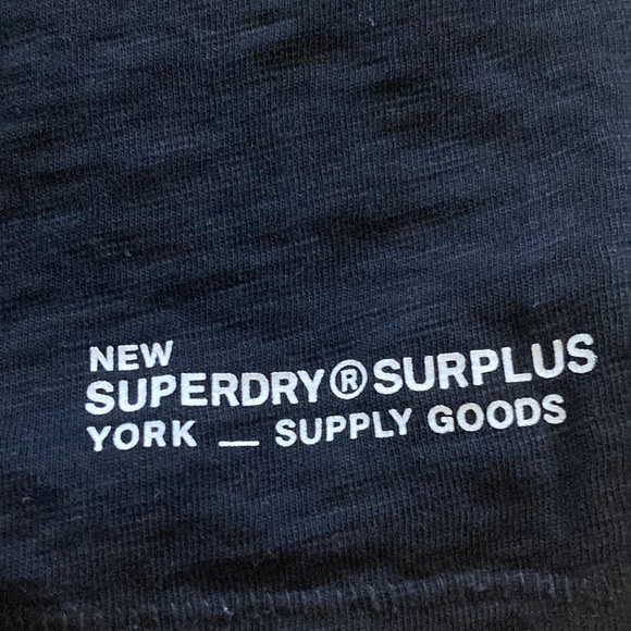 Mens Super dry NY Surplus Goods Long Sleeve Shirt Size Small - Picture 3 of 4